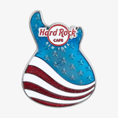 Limited Edition 3D Americana Guitar Pin